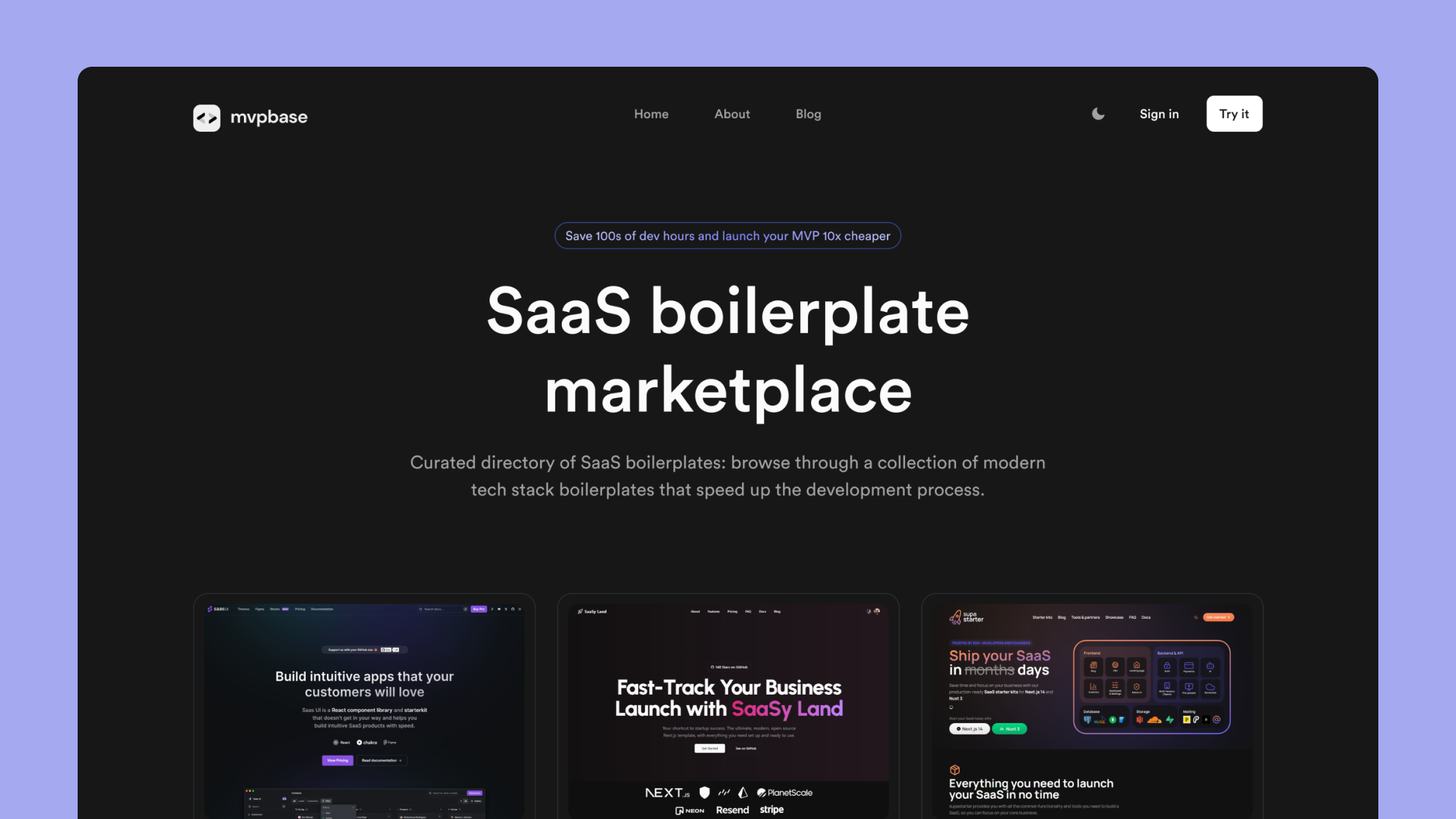 MVPBase project hero image